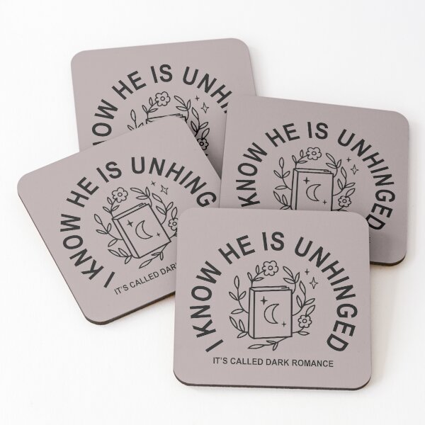 Item preview, Dark Romance Book Lovers who know that the main character is unhinged designed and sold by ApricotBlossom.