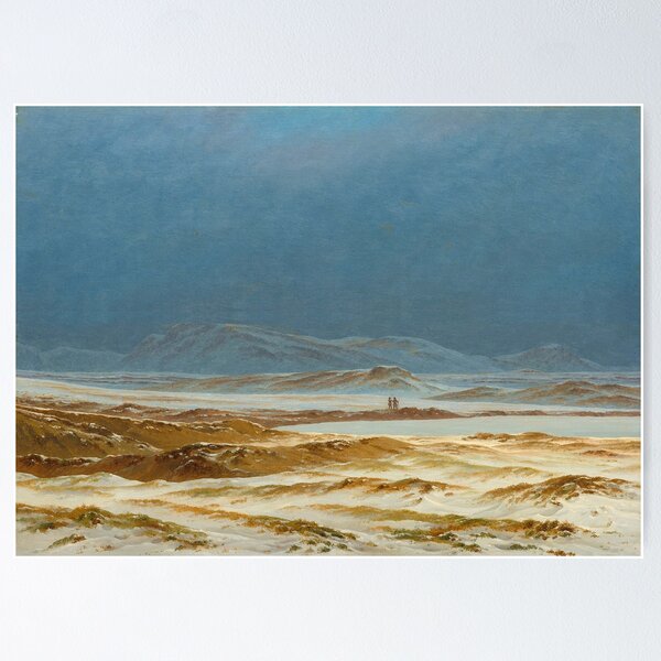 Artikelvorschau, Nordische Frühlingslandschaft (um 1825) – Caspar David Friedrich entworfen und verkauft von Art Outlaws.