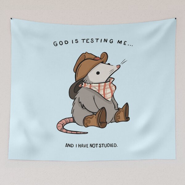 Item preview, God is testing me and i have not studied designed and sold by BrownHorse90s.