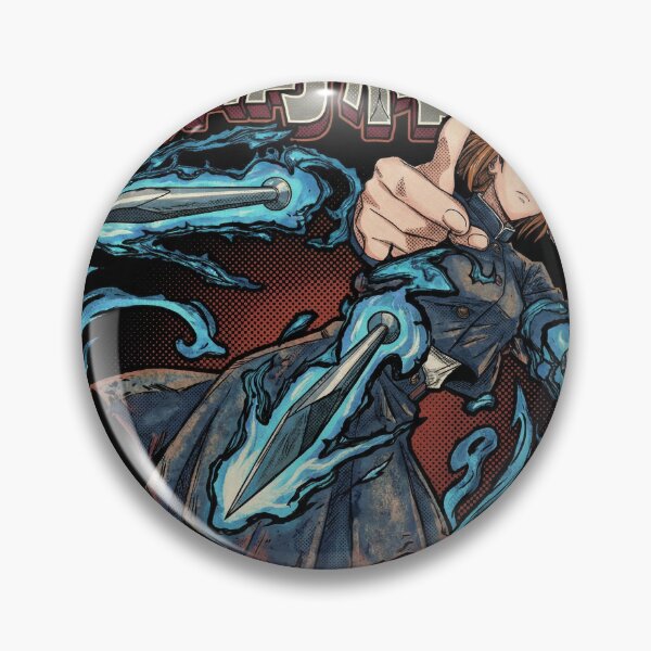 Item preview, Confident Brunette Sorceress Hammer Nails Straw Doll Resonance Fighter Inspired by Dark Anime Manga Fan Art Aesthetic designed and sold by Senpaiwaves.