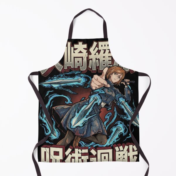 Item preview, Confident Brunette Sorceress Hammer Nails Straw Doll Resonance Fighter Inspired by Dark Anime Manga Fan Art Aesthetic designed and sold by Senpaiwaves.