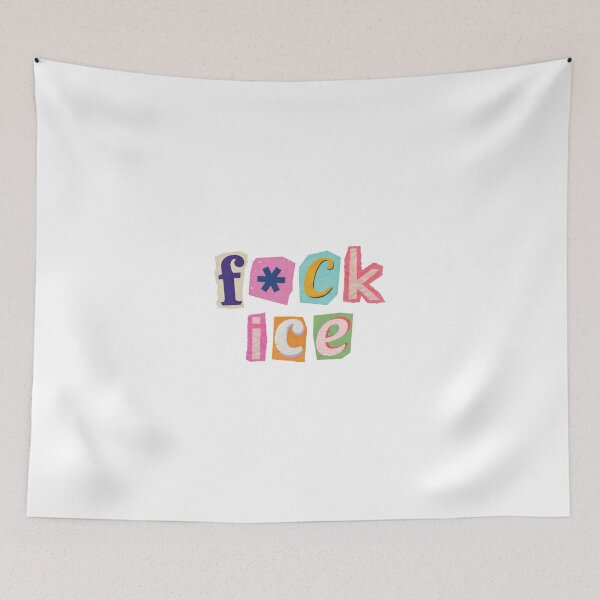 Item preview, F*ck Ice Magazine Letters designed and sold by WatercolourferS.