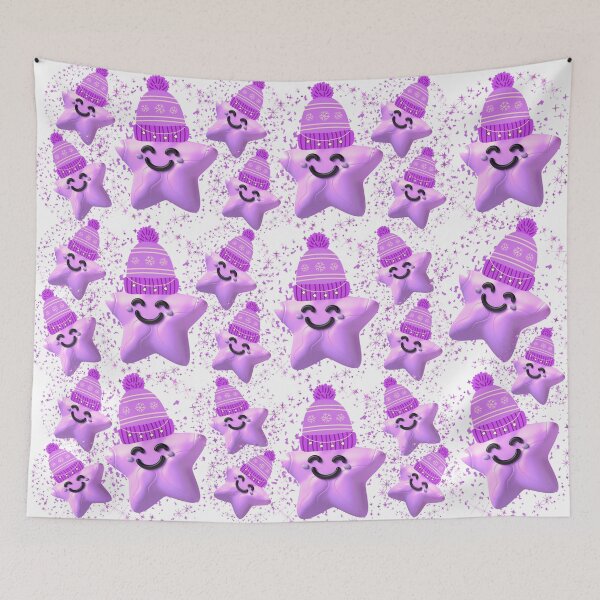 Item preview, Smiling Glow in Purple Sky designed and sold by MayaMaliStudio.