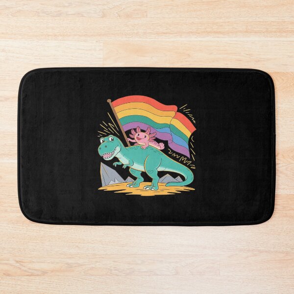 Item preview, Pride Month LGBTQ Stuff & LGBT  Men Women Dinosaur Axolotl Gay Pride Rainbow Flag Lesbian Proud Ally  designed and sold by joyouartArt.