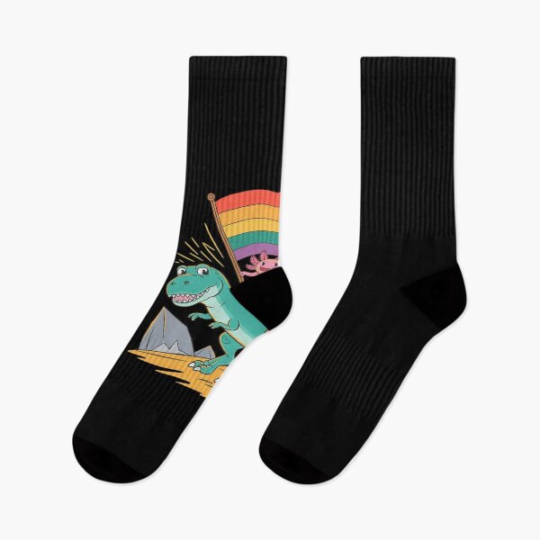 Item preview, Pride Month LGBTQ Stuff & LGBT  Men Women Dinosaur Axolotl Gay Pride Rainbow Flag Lesbian Proud Ally  designed and sold by joyouartArt.