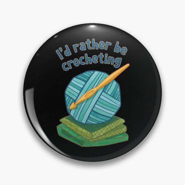 Item preview, Id Rather Be Crocheting Funny Crochet Lover Yarn designed and sold by LuminOrb.