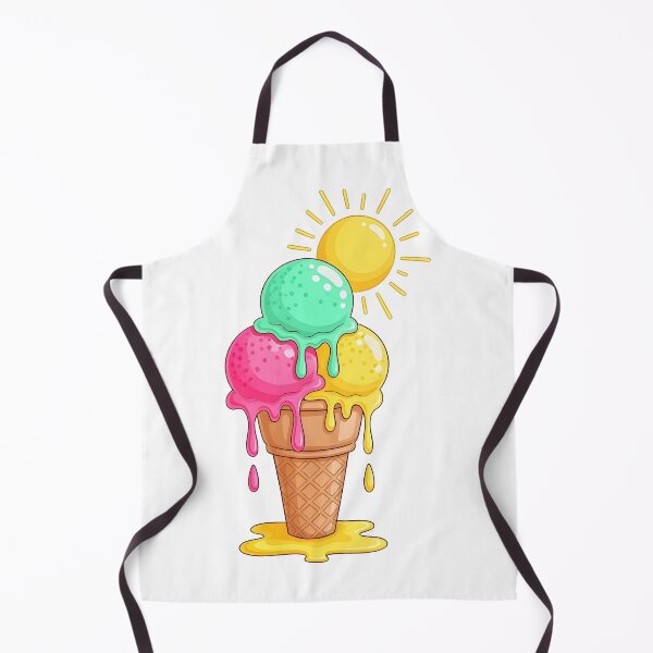 Item preview, Ice cream cone with three scoops designed and sold by Uglyandcute.