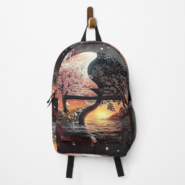 Item preview, Yin Yang Tree of Balance – Sakura and Dark Forest designed and sold by AmetistLight.