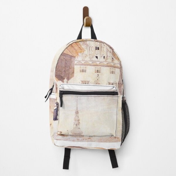 Item preview, The Marketplace of Greifswald with the Family Friedrich (c. 1818) – Caspar David Friedrich designed and sold by Art Outlaws.