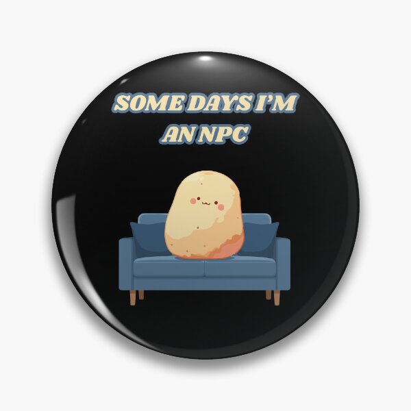 Item preview, Some days I'm an NPC. designed and sold by Simply Positive.