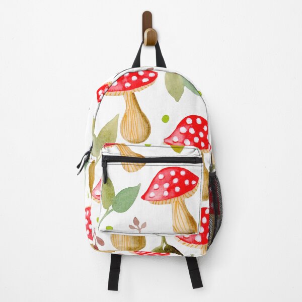 Item preview, Enchanted Forest – Watercolor Mushrooms | Poetic and Natural Botanical Motif designed and sold by carolelegeips.