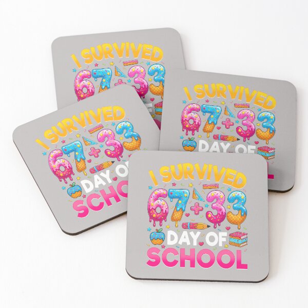 Item preview, I Survived 67 33 Days of School Happy 100 Days of School Kid designed and sold by mjohnson9.