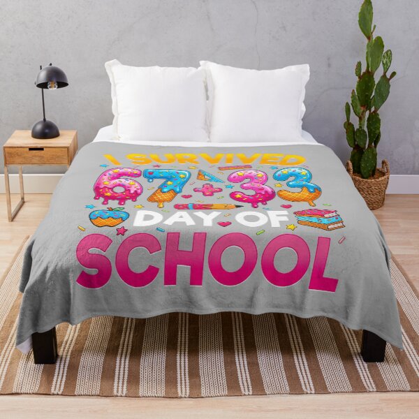 Item preview, I Survived 67 33 Days of School Happy 100 Days of School Kid designed and sold by mjohnson9.