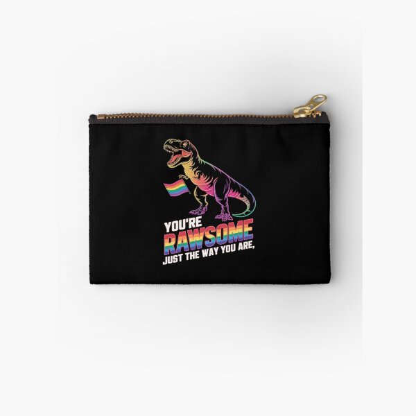 Item preview, LGBT Dinosaur Rainbow Pride Flag Rawrsome Gay Pride Month  designed and sold by angolinnArt.