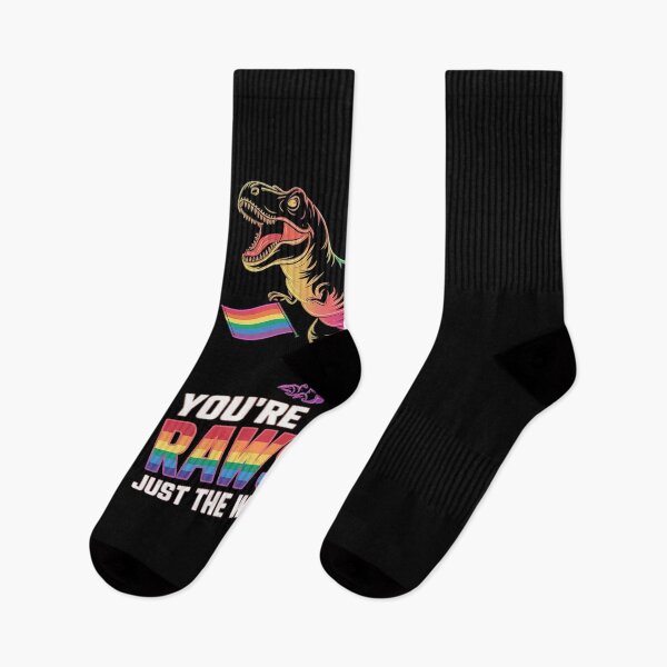Item preview, LGBT Dinosaur Rainbow Pride Flag Rawrsome Gay Pride Month  designed and sold by angolinnArt.