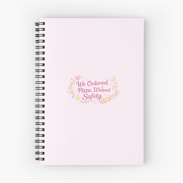 Item preview, We Ordered Pizza. I Ordered Safety. – Sleepover Diary Aesthetic | Cute Gluten Free Design designed and sold by My Gluten Free Life UK.