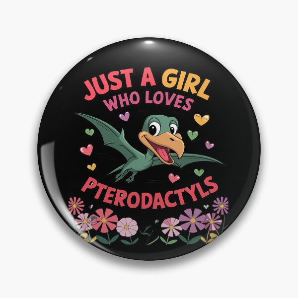 Item preview, Pterodactyls Dinosaur Bird Just A Girl Who Love Pterodactyls  designed and sold by joyouartArt.
