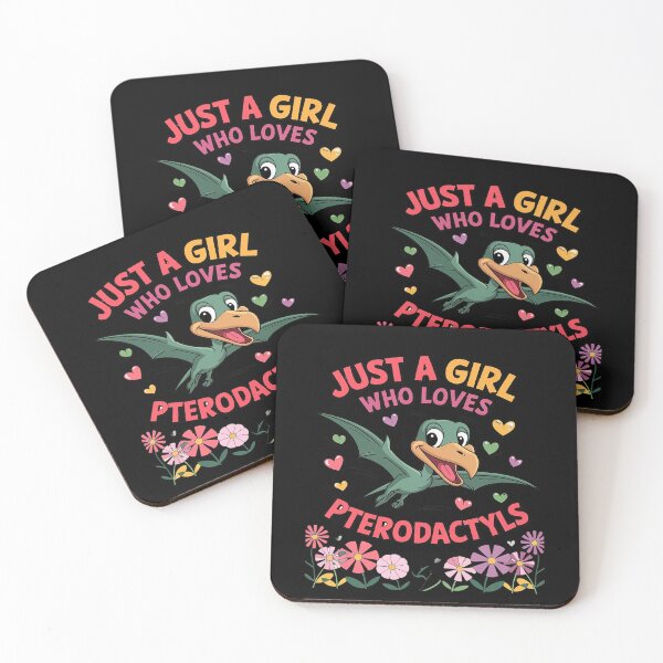 Item preview, Pterodactyls Dinosaur Bird Just A Girl Who Love Pterodactyls  designed and sold by joyouartArt.