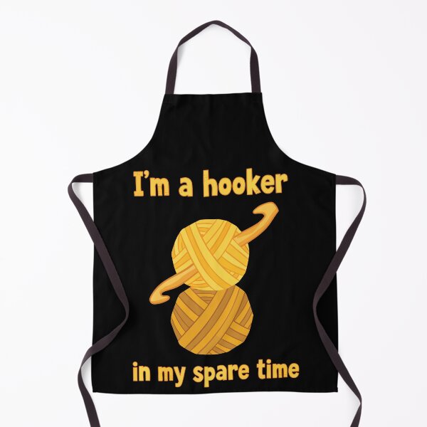 Item preview, Im A Hooker In My Spare Time Funny Crochet Lover designed and sold by LuminOrb.