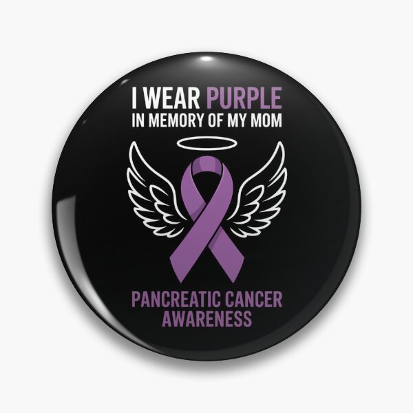 Item preview, Pancreatic Cancer I Wear Purple In Memory designed and sold by FaithAbbott.