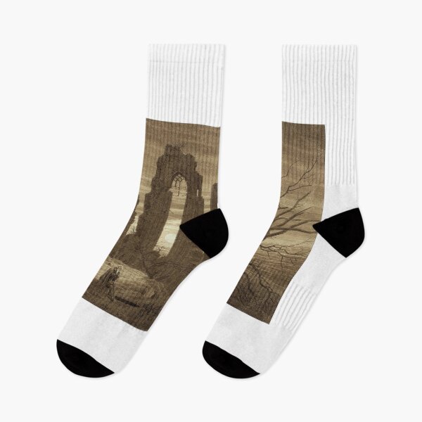 Item preview, Winter – Night – Old Age and Death (1803) – Caspar David Friedrich designed and sold by Art Outlaws.
