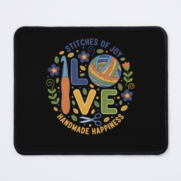 Item preview, Crocheting Stitches Of Joy Love Handmade Happiness designed and sold by LuminOrb.