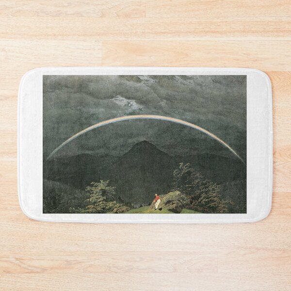 Item preview, Mountain Landscape with Rainbow (c. 1810) – Caspar David Friedrich | designed and sold by Art Outlaws.