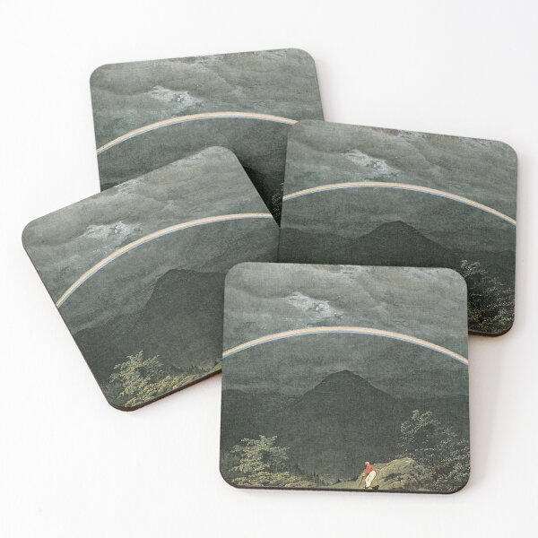 Item preview, Mountain Landscape with Rainbow (c. 1810) – Caspar David Friedrich | designed and sold by Art Outlaws.