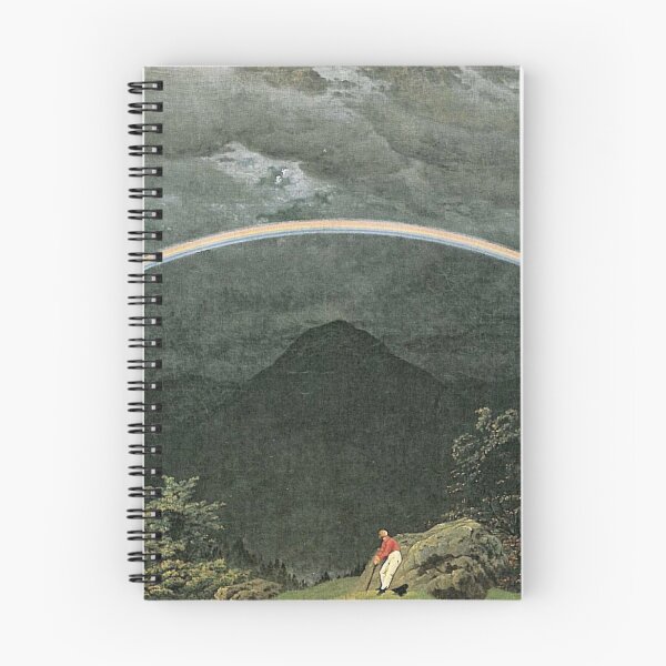Item preview, Mountain Landscape with Rainbow (c. 1810) – Caspar David Friedrich | designed and sold by Art Outlaws.