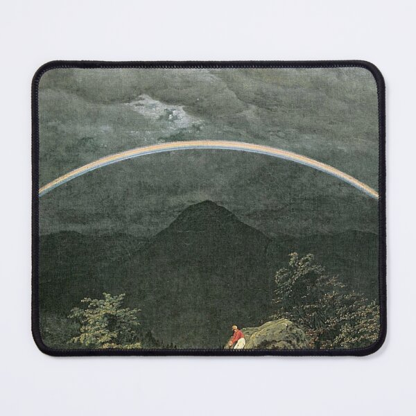 Item preview, Mountain Landscape with Rainbow (c. 1810) – Caspar David Friedrich | designed and sold by Art Outlaws.