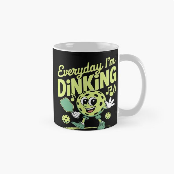 Item preview, Everyday I'm Dinking Pickleball Neon Cursive designed and sold by Slwankol.