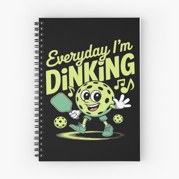 Item preview, Everyday I'm Dinking Pickleball Neon Cursive designed and sold by Slwankol.