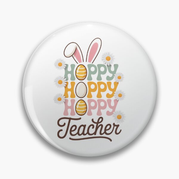 Item preview, Easter Teacher Bunny Happy Easter Egg Teacher designed and sold by FaithAbbott.