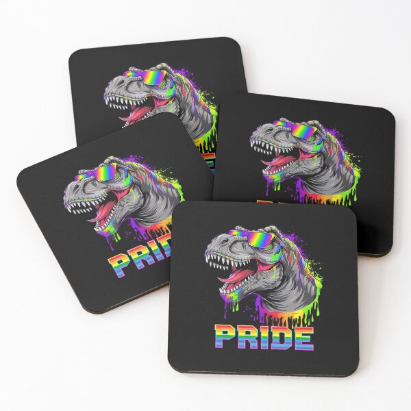 Item preview, LGBT Lesbian Gay Pride Dinosaur  1  designed and sold by angolinnArt.