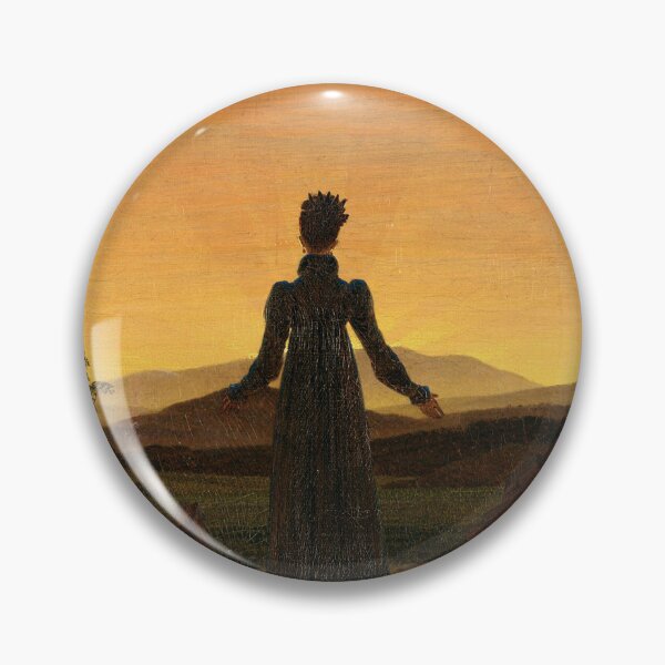 Item preview, Woman in Front of the Setting Sun (c. 1818) – Caspar David Friedrich designed and sold by Art Outlaws.