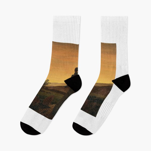 Item preview, Woman in Front of the Setting Sun (c. 1818) – Caspar David Friedrich designed and sold by Art Outlaws.