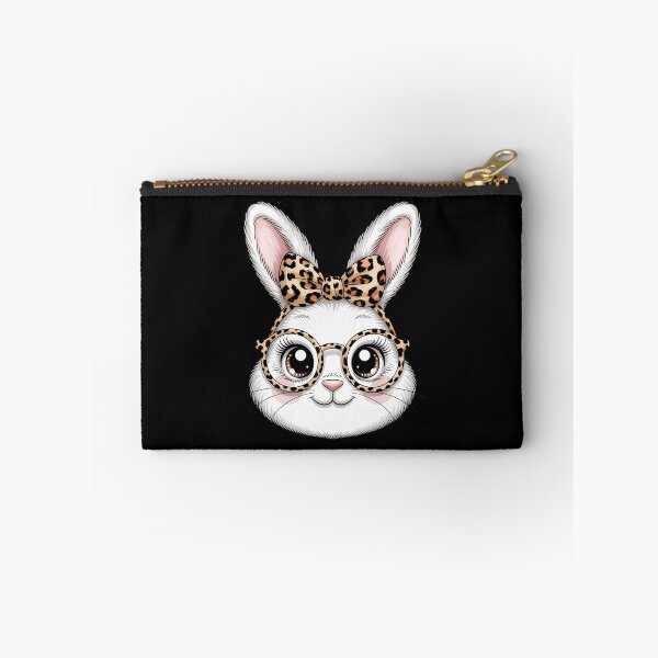 Item preview, Bunny Face Leopard Glasses Headband Happy Easter Day designed and sold by FaithAbbott.