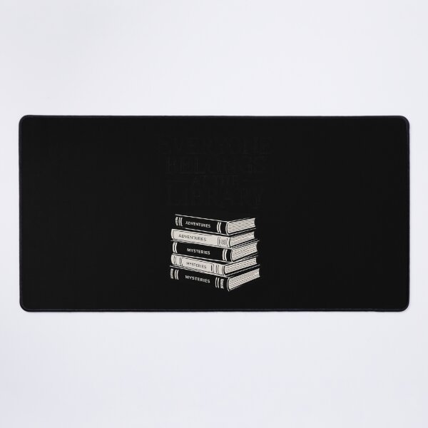 Item preview, Everyone Belongs At The Library designed and sold by Slwankol.