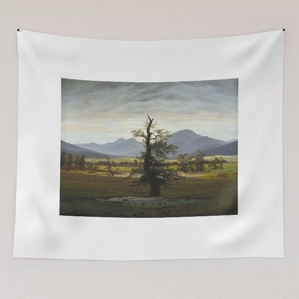 Item preview, Solitary Tree (c. 1822) – Caspar David Friedrich designed and sold by Art Outlaws.