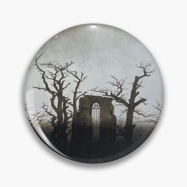 Item preview, Abbey among Oak Trees (1809–1810) – Caspar David Friedrich designed and sold by Art Outlaws.