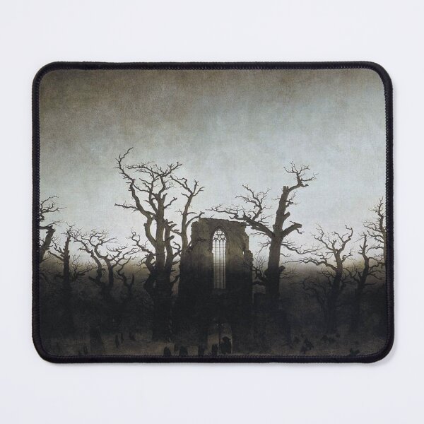 Item preview, Abbey among Oak Trees (1809–1810) – Caspar David Friedrich designed and sold by Art Outlaws.