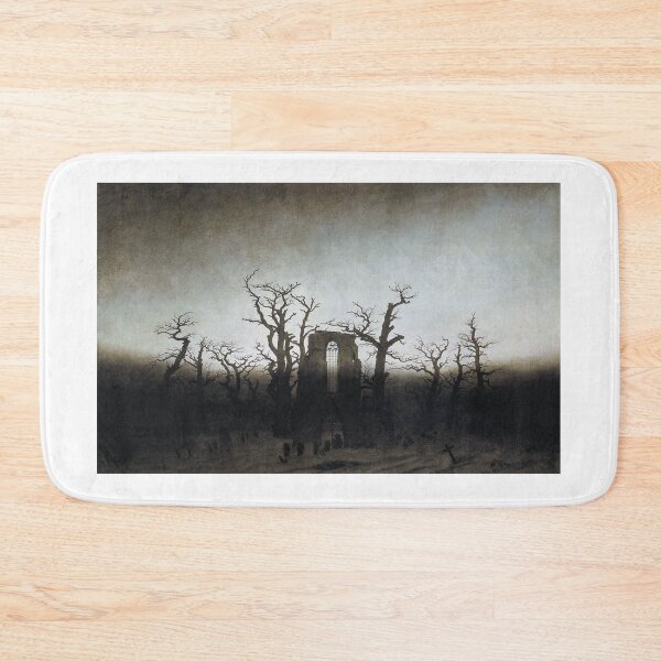 Item preview, Abbey among Oak Trees (1809–1810) – Caspar David Friedrich designed and sold by Art Outlaws.