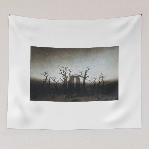 Item preview, Abbey among Oak Trees (1809–1810) – Caspar David Friedrich designed and sold by Art Outlaws.
