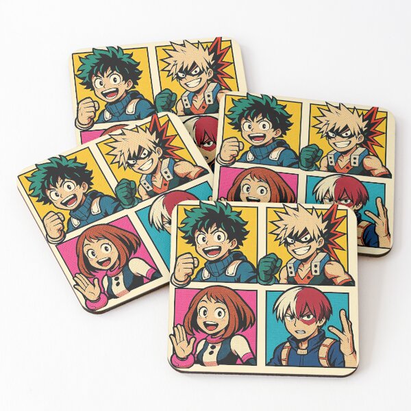Item preview, Modern Hero Icons - Retro Pop Art Multi-Panel designed and sold by AnimeShin.