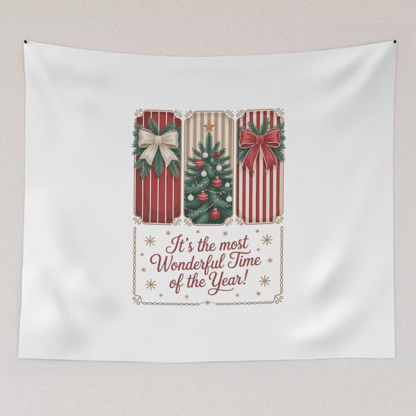 Item preview, Preppy Christmas It's the most wonderful time of the year Coquette Christmas designed and sold by FaithAbbott.