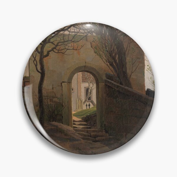 Item preview, Churchyard Gate (c. 1825) – Caspar David Friedrich designed and sold by Art Outlaws.