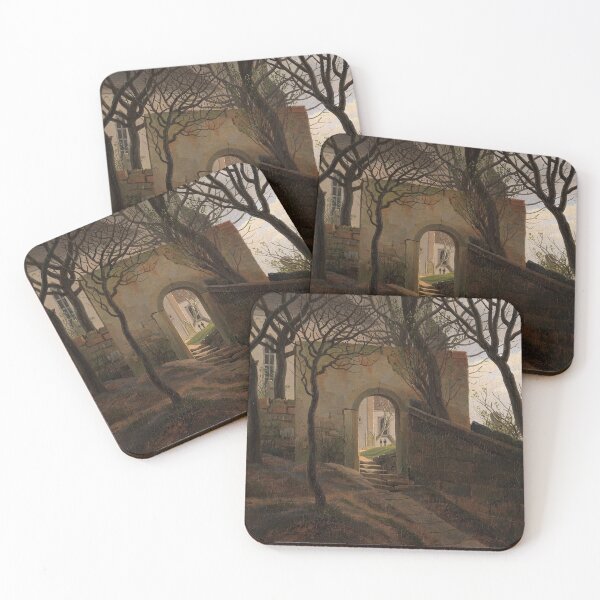 Item preview, Churchyard Gate (c. 1825) – Caspar David Friedrich designed and sold by Art Outlaws.