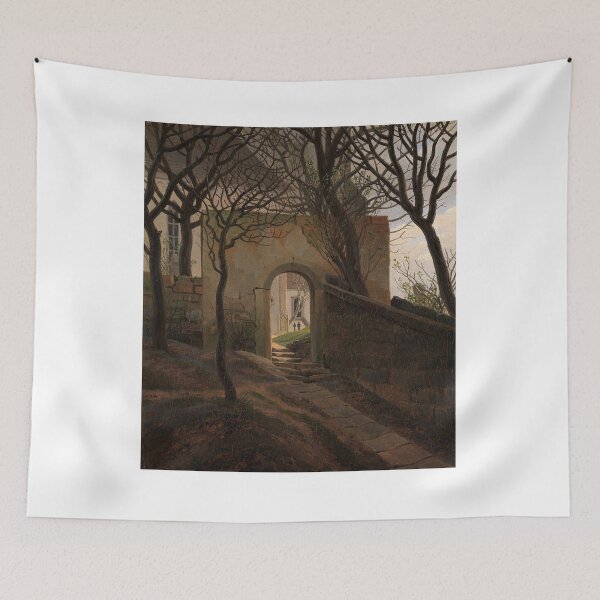 Item preview, Churchyard Gate (c. 1825) – Caspar David Friedrich designed and sold by Art Outlaws.