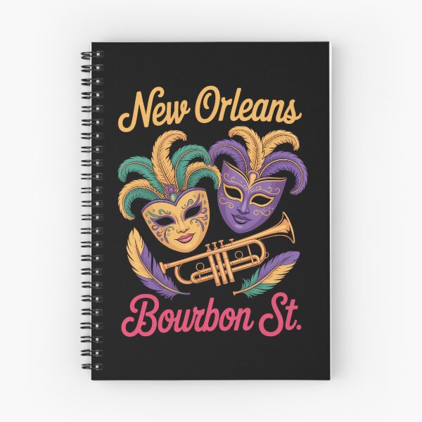 Item preview, French New Orleans Mardi Gras Souvenir Bourbon Street designed and sold by FaithAbbott.