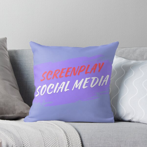 Item preview, Screenplay Social Media Funny Digital Life Quote Design designed and sold by NilofaDesigns.